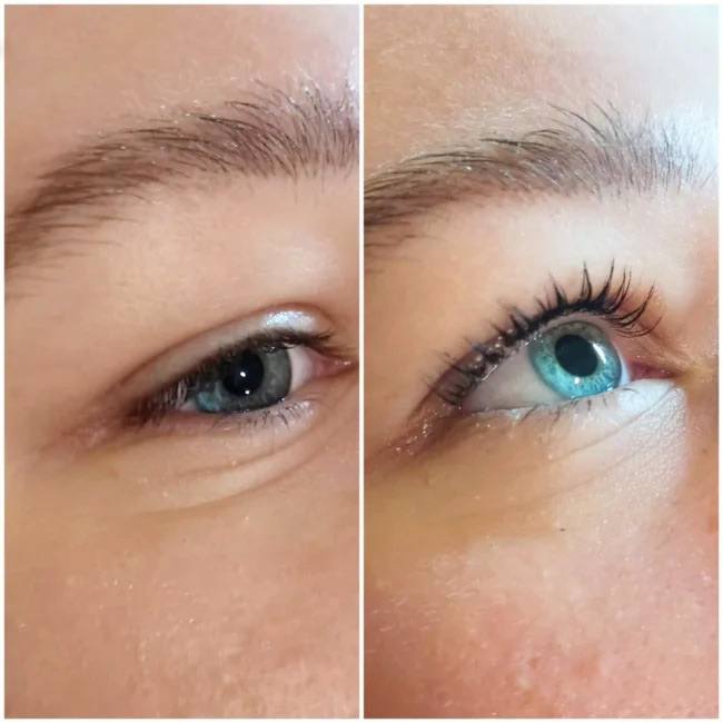 efekt po keratynowym liftingu