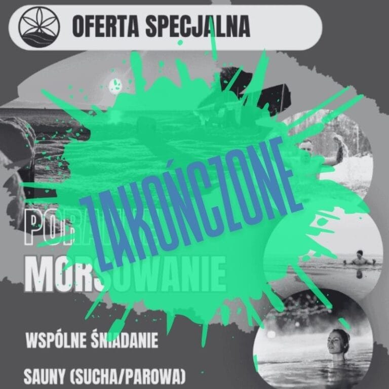 zakończenie promocji na morsowanie