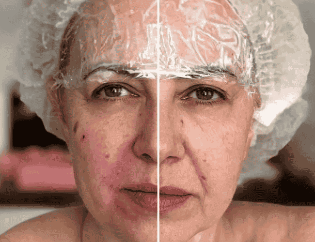 efekt przed i po zabiegu