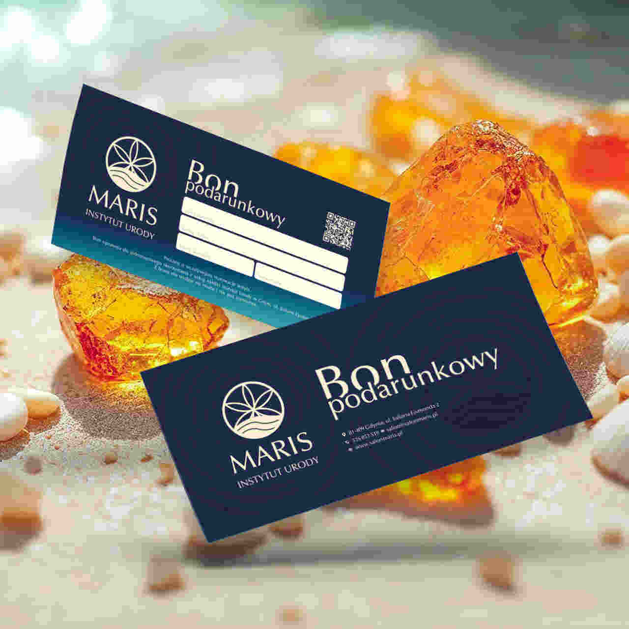 bursztynowy bon podarunkowy