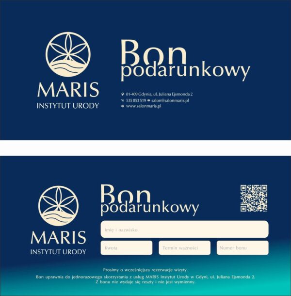 bon podarunkowy do kupienia w prezencie - na wszystkie zabiegi z oferty