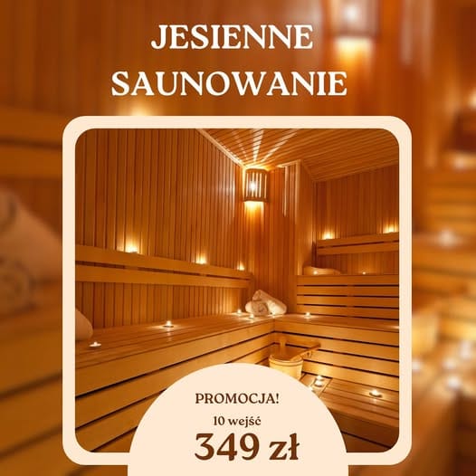 promocja na jesień - sauna oferta